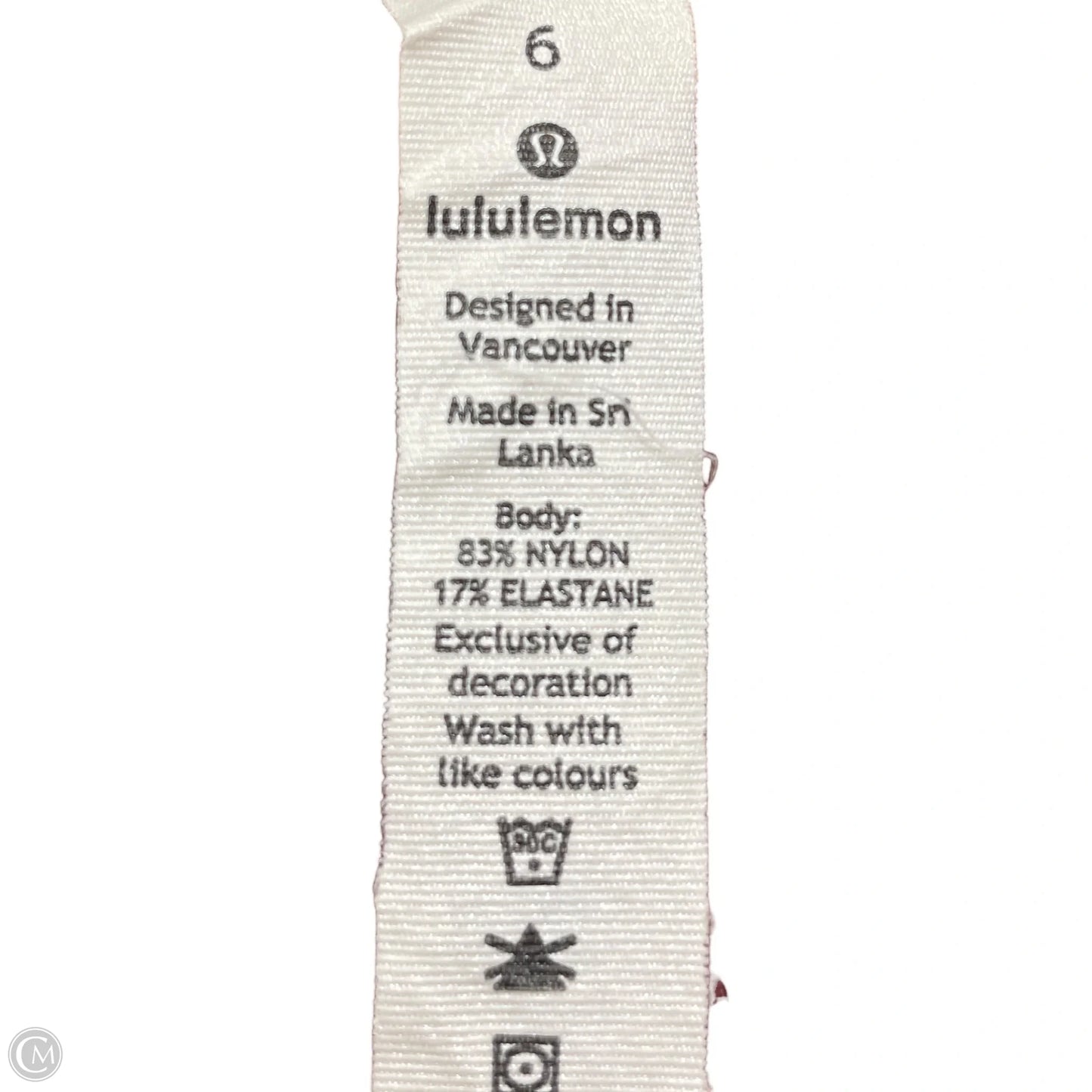 Athletic Leggings By Lululemon In Pink, Size: S