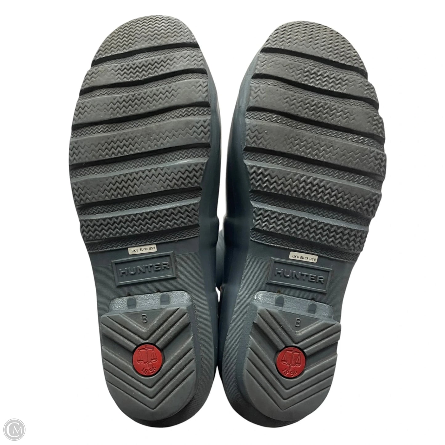 Boots Rain By Hunter In Grey, Size: 8