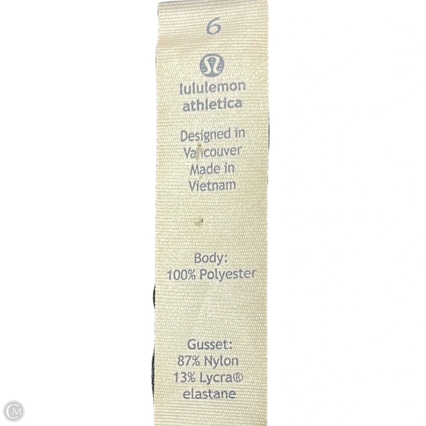 Athletic Pants By Lululemon In Black, Size: 6