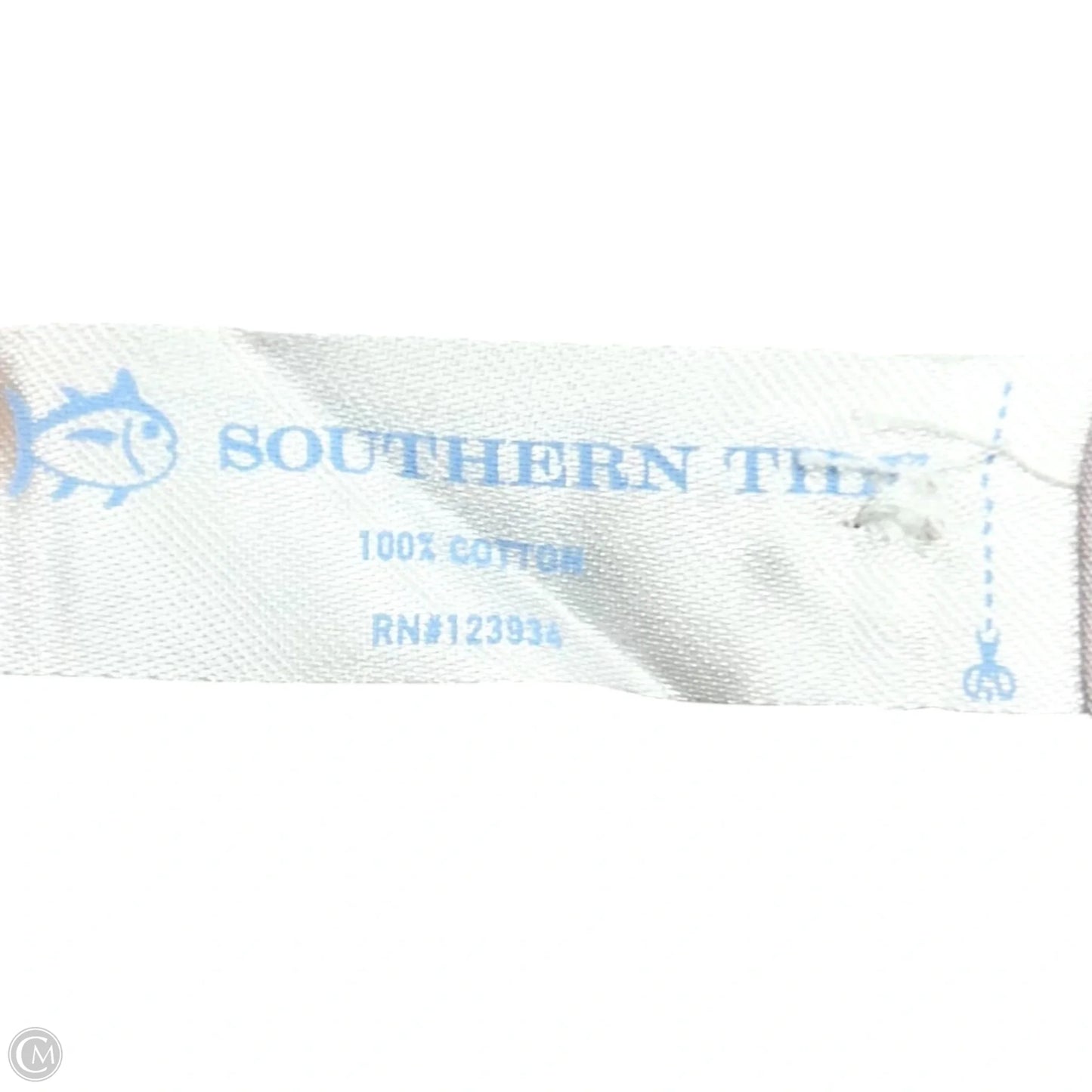 Top Long Sleeve By Southern Tide In Pink & White, Size: Xs