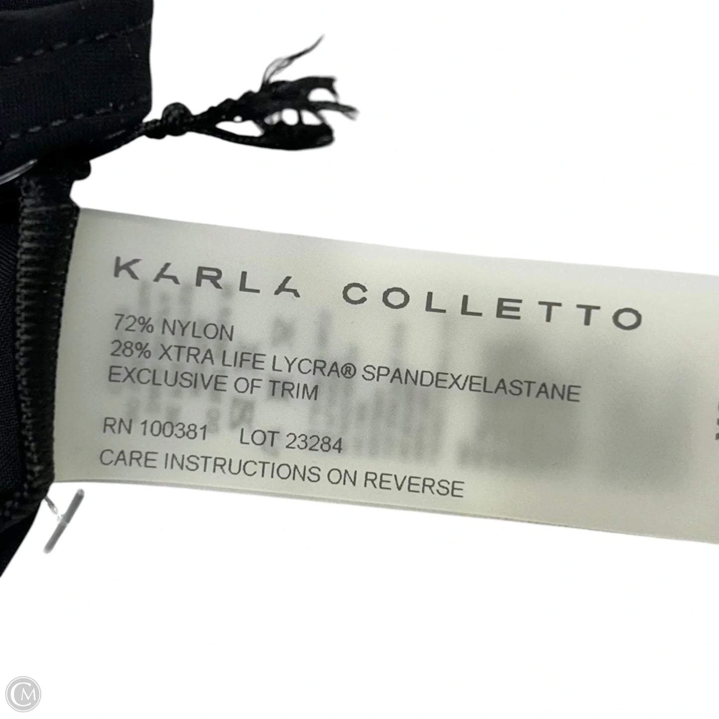 Swimsuit Bottom By Karla Colletto In Black, Size: Xs