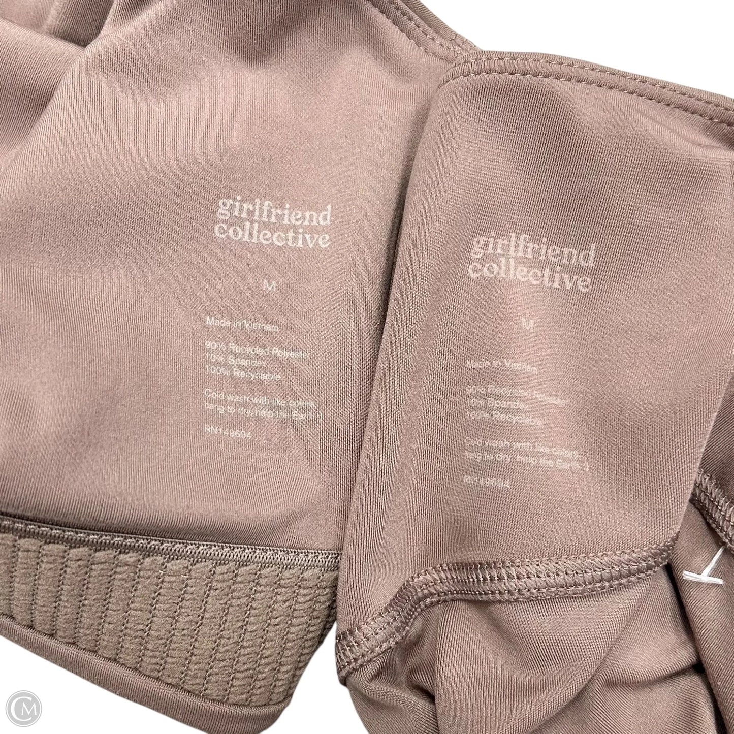 Athletic Shorts 2pc By Girlfriend Collective In Tan, Size: M