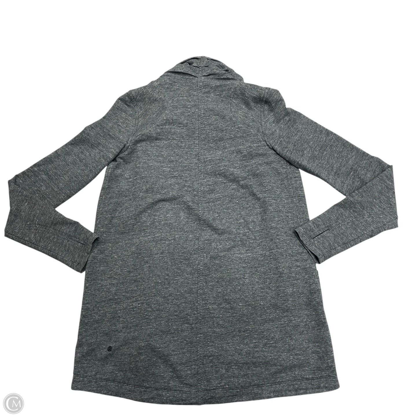 Athletic Jacket By Lululemon In Grey, Size: S