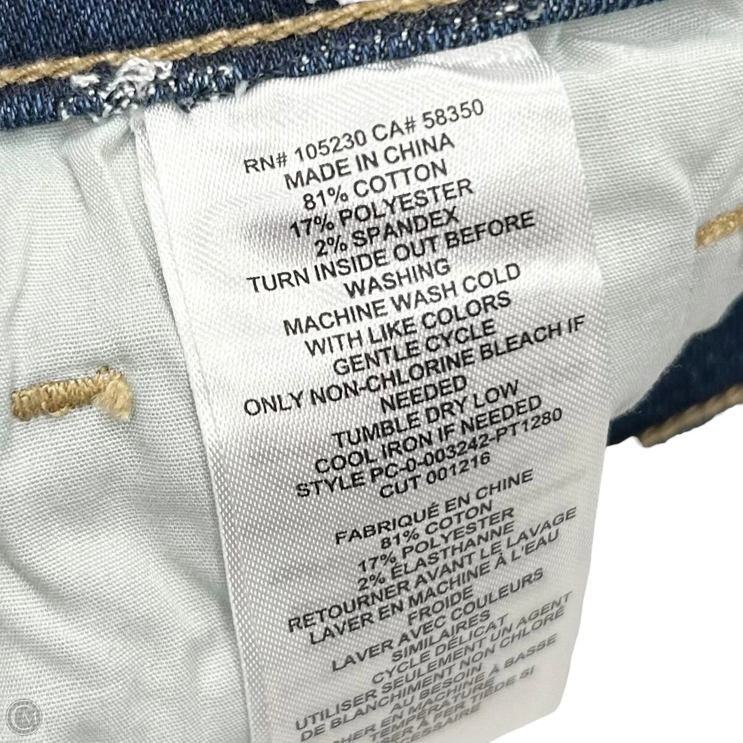 Shorts By Current Elliott In Blue Denim, Size: 0