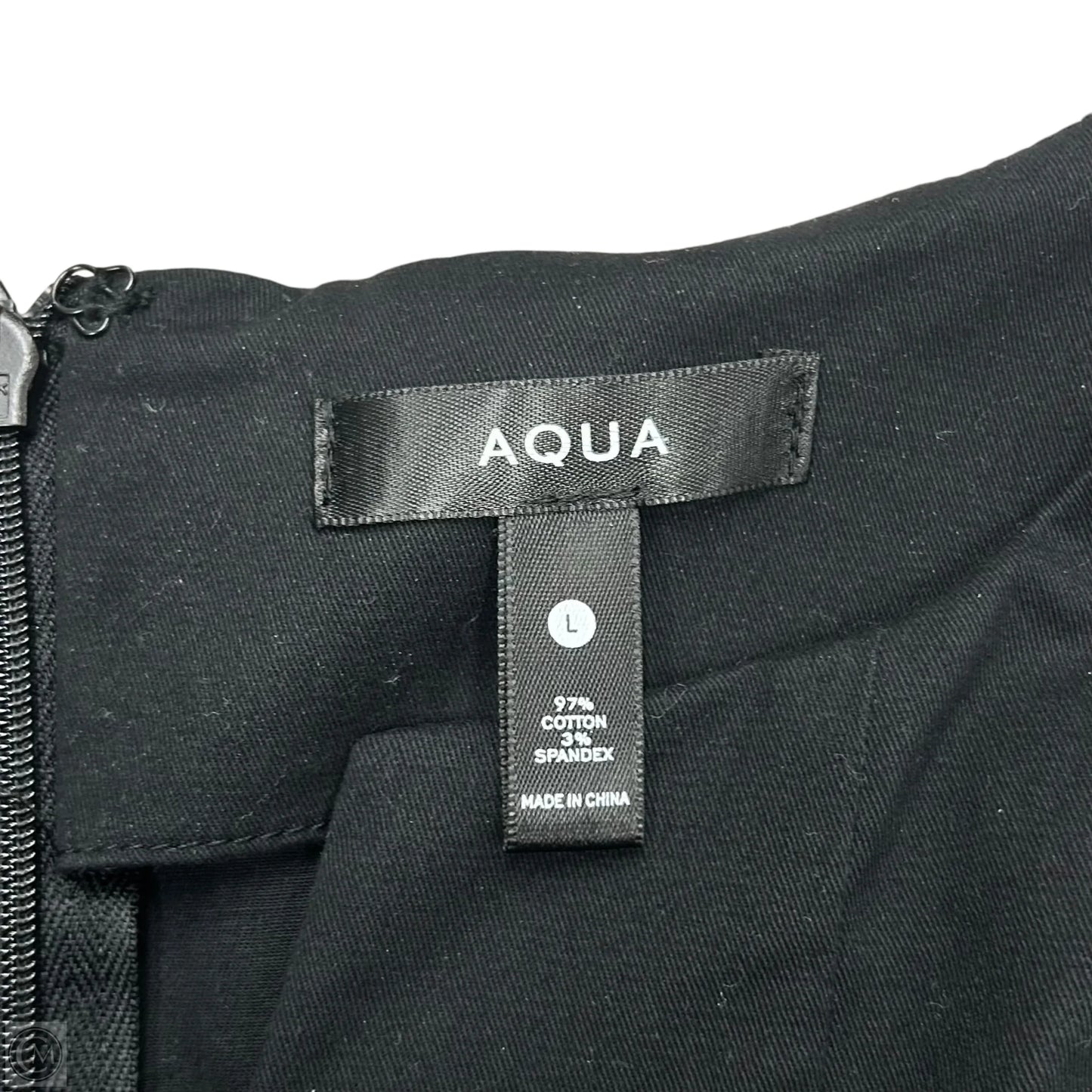 Dress Casual Maxi By Aqua In Black, Size: L