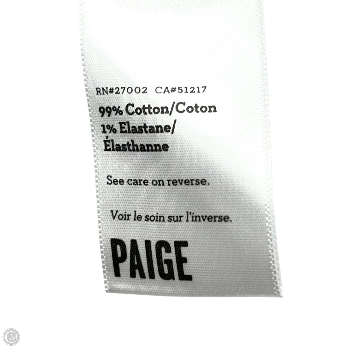 Jacket Denim By Paige In Blue Denim, Size: S