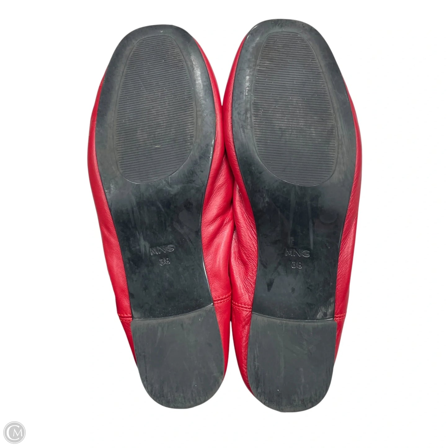 Shoes Flats By Mng In Red, Size: 7.5