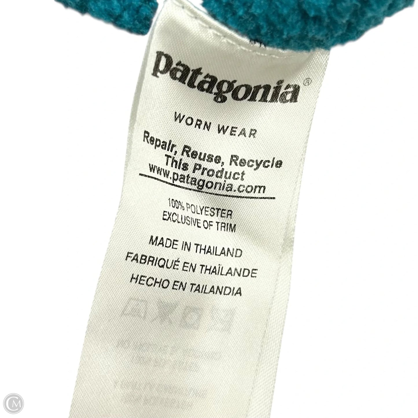 Athletic Fleece By Patagonia In Teal, Size: M
