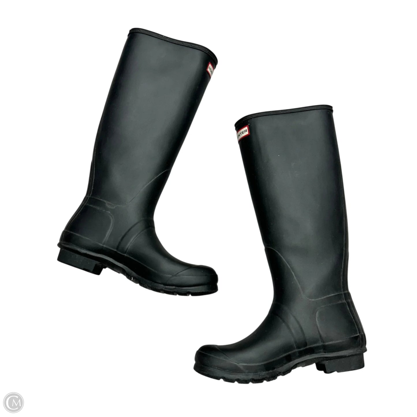 Boots Rain By Hunter In Black, Size: 9