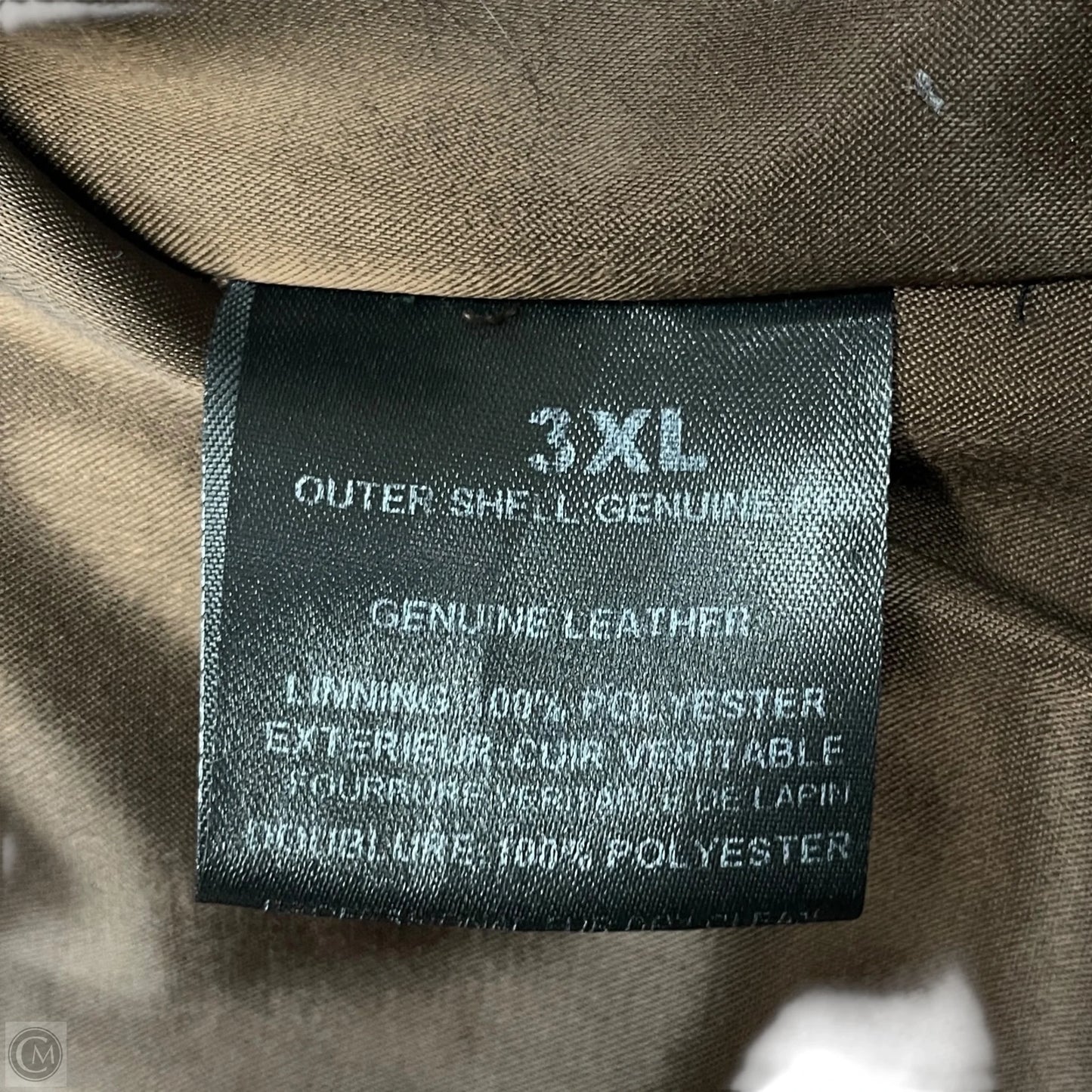Vest Fox Fur By The Fancy Success In Brown, Size: Xl