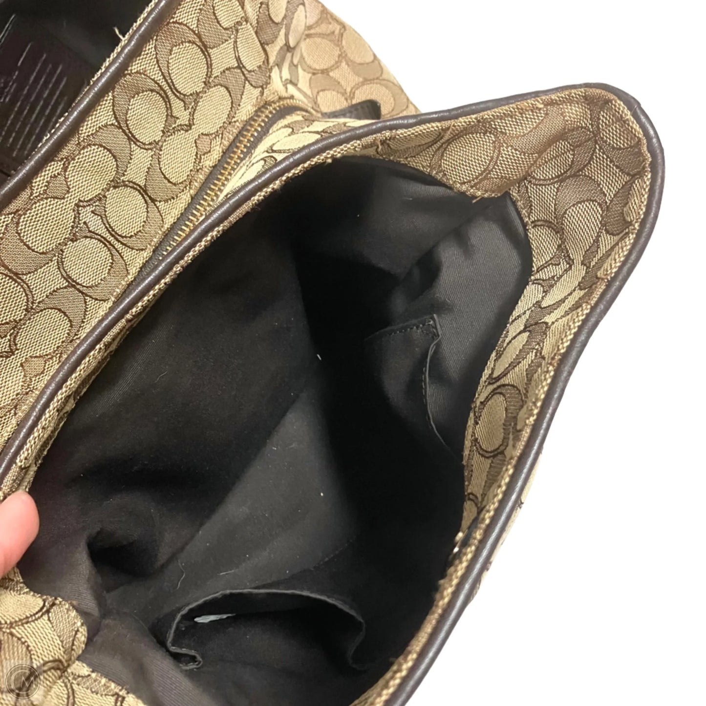 Handbag Designer By Coach, Size: Large