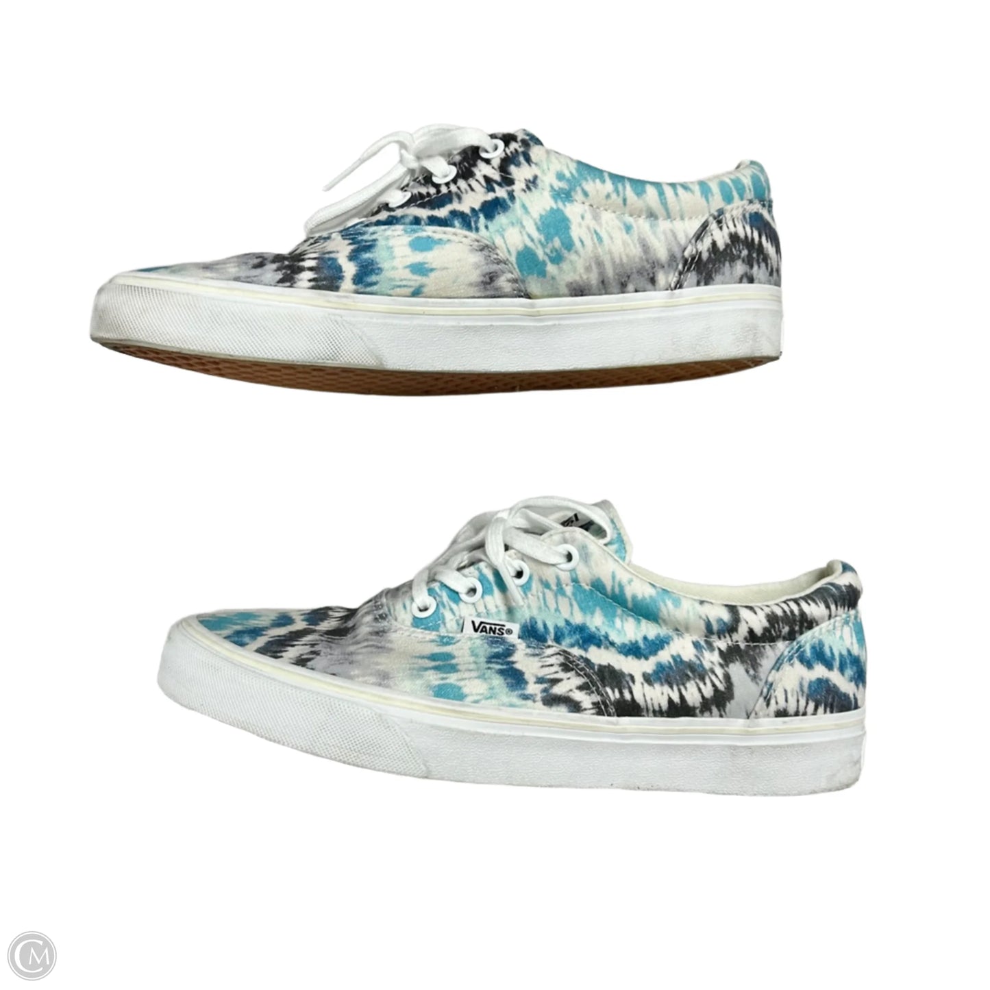 Shoes Sneakers By Vans In Tie Dye Print, Size: 9.5