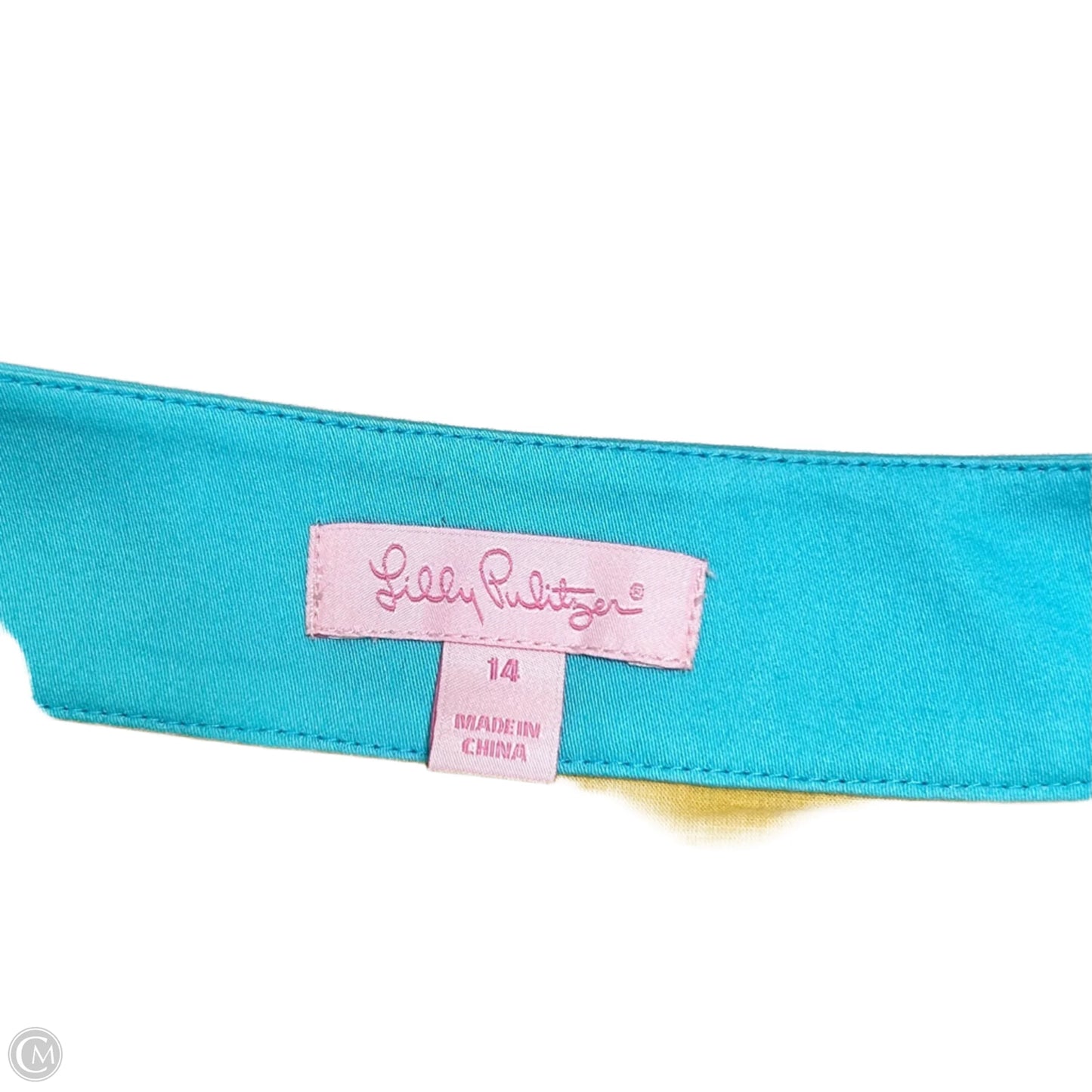 Dress Designer By Lilly Pulitzer In Aqua, Size: Xl