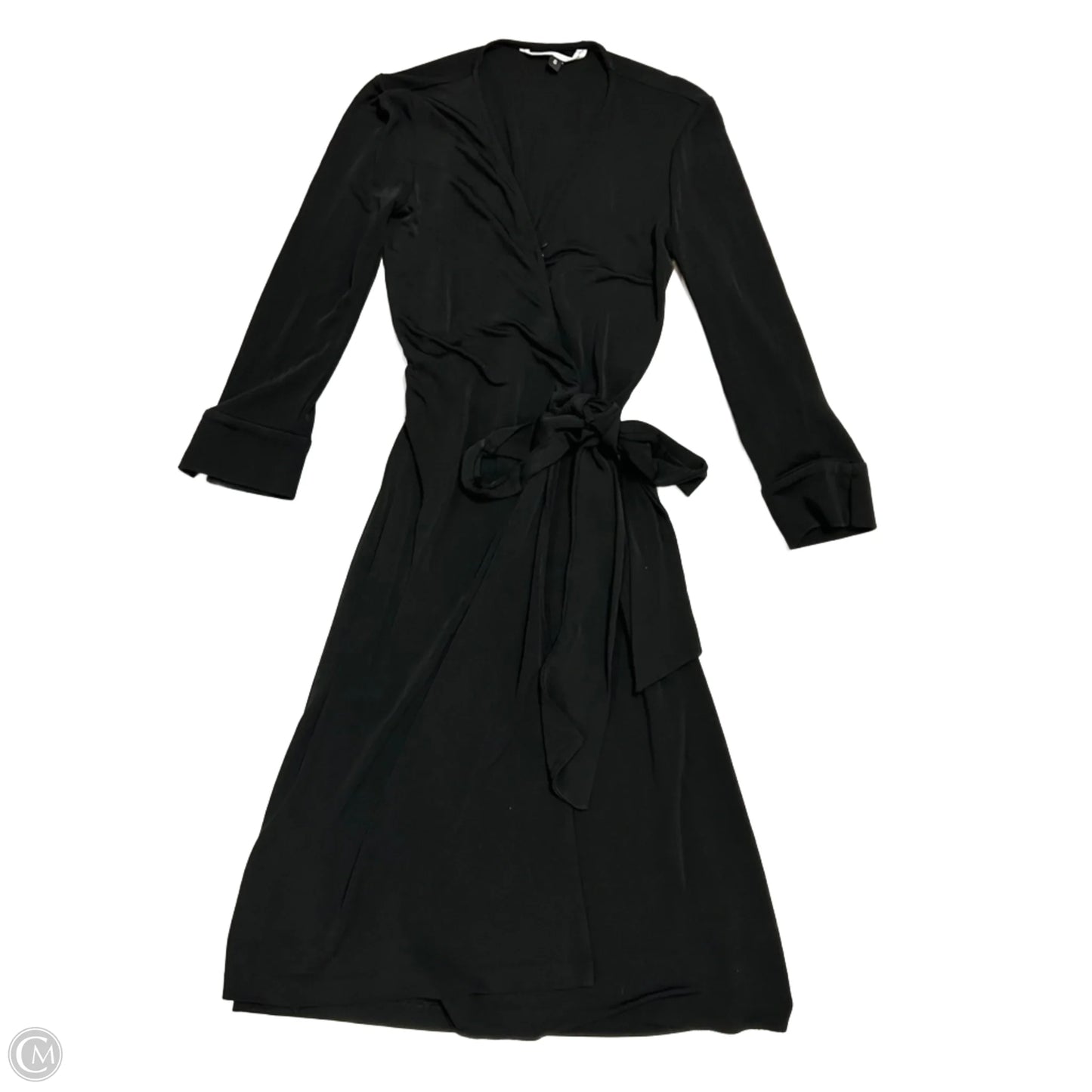 Dress Designer By Diane Von Furstenberg In Black, Size: S