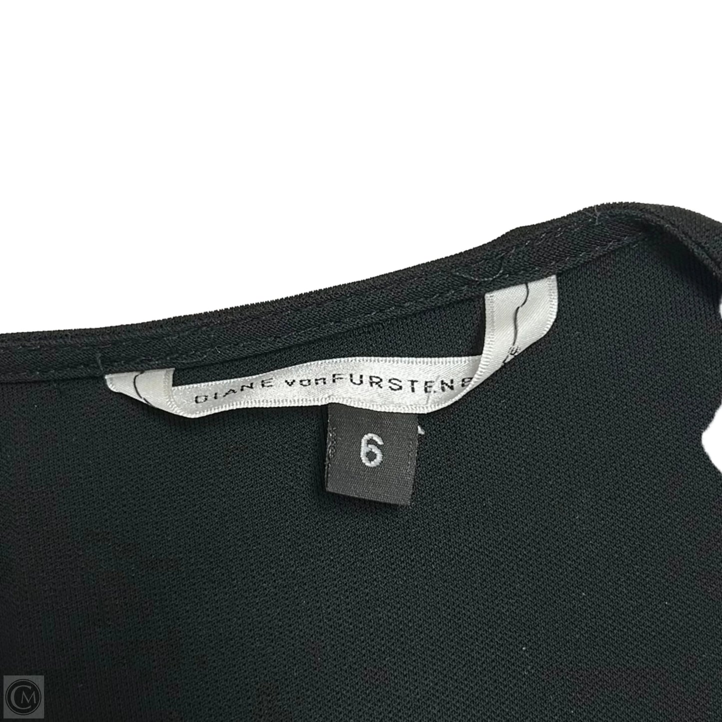 Dress Designer By Diane Von Furstenberg In Black, Size: S