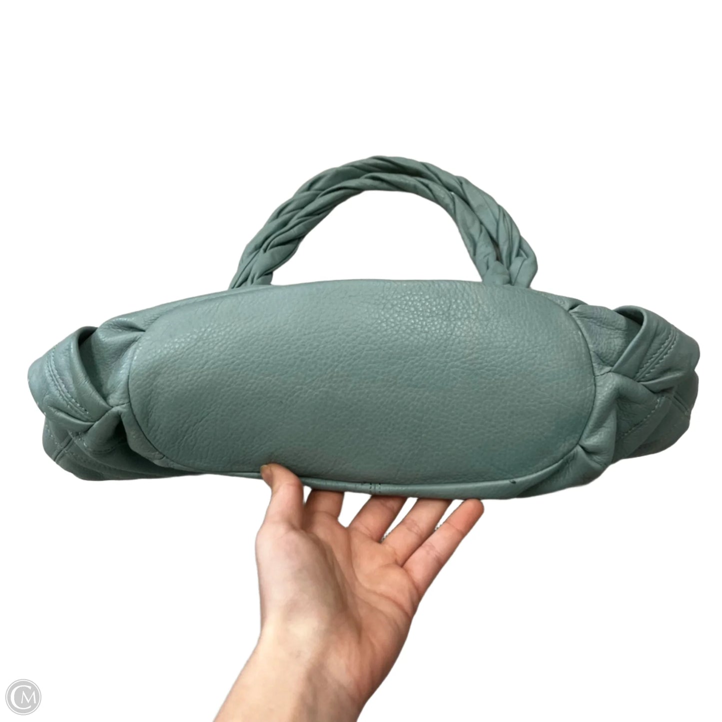 Handbag Leather By B. Makowsky, Size: Medium