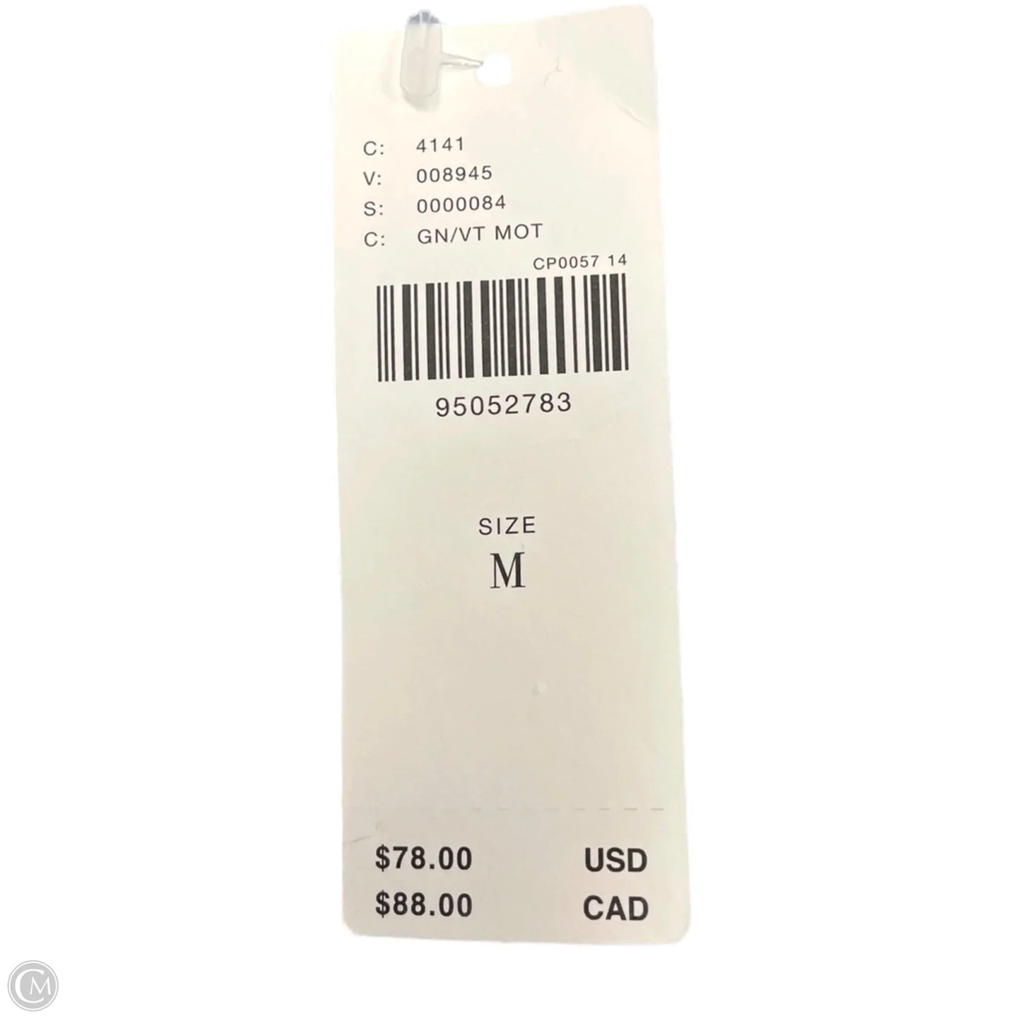 Blouse Long Sleeve By Anthropologie In Blue & Green, Size: M