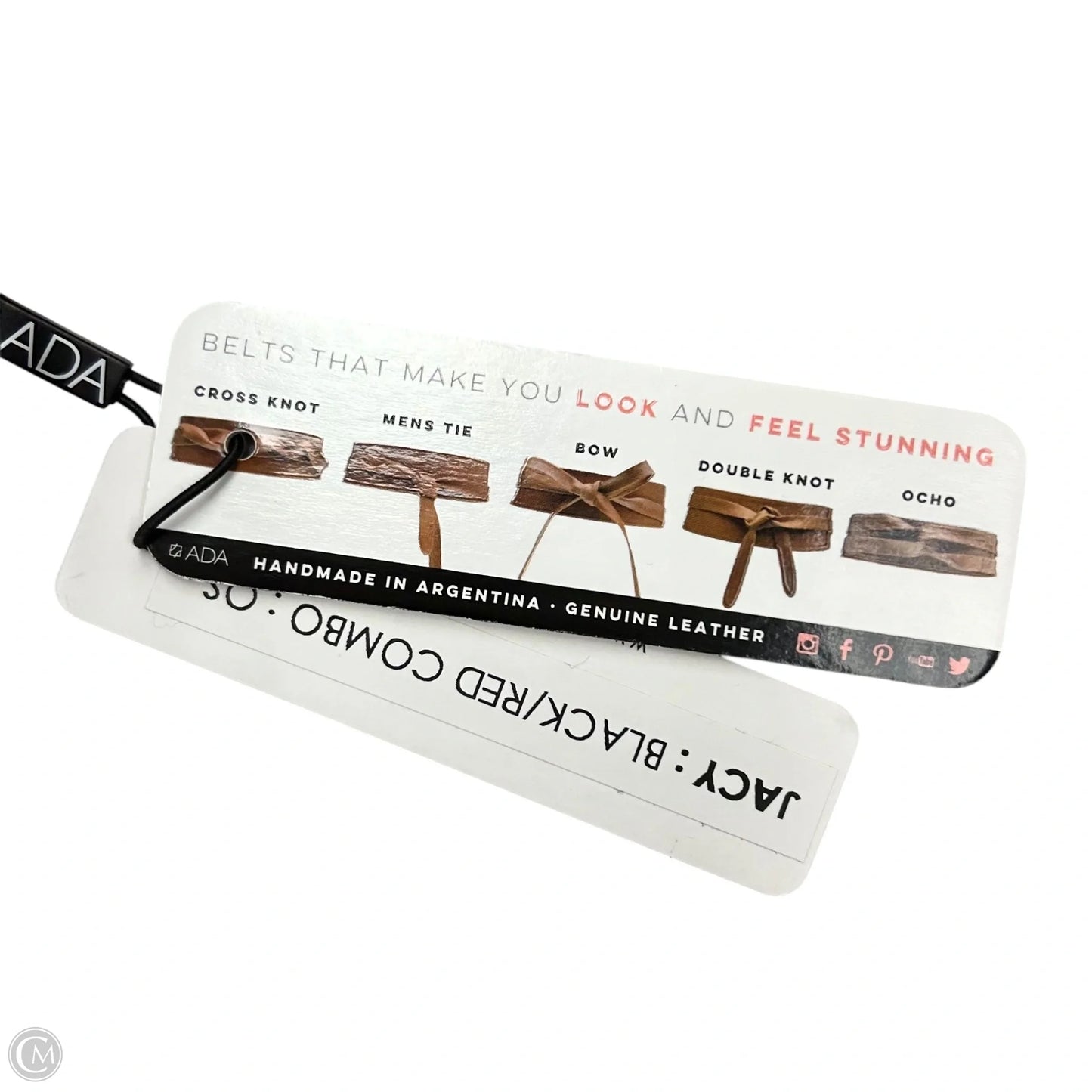 Belt By Adawrap Belts, Size: Onsize
