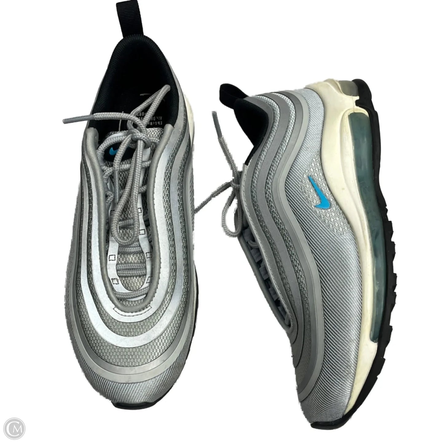 Shoes Athletic By Nike In Silver, Size: 6.5