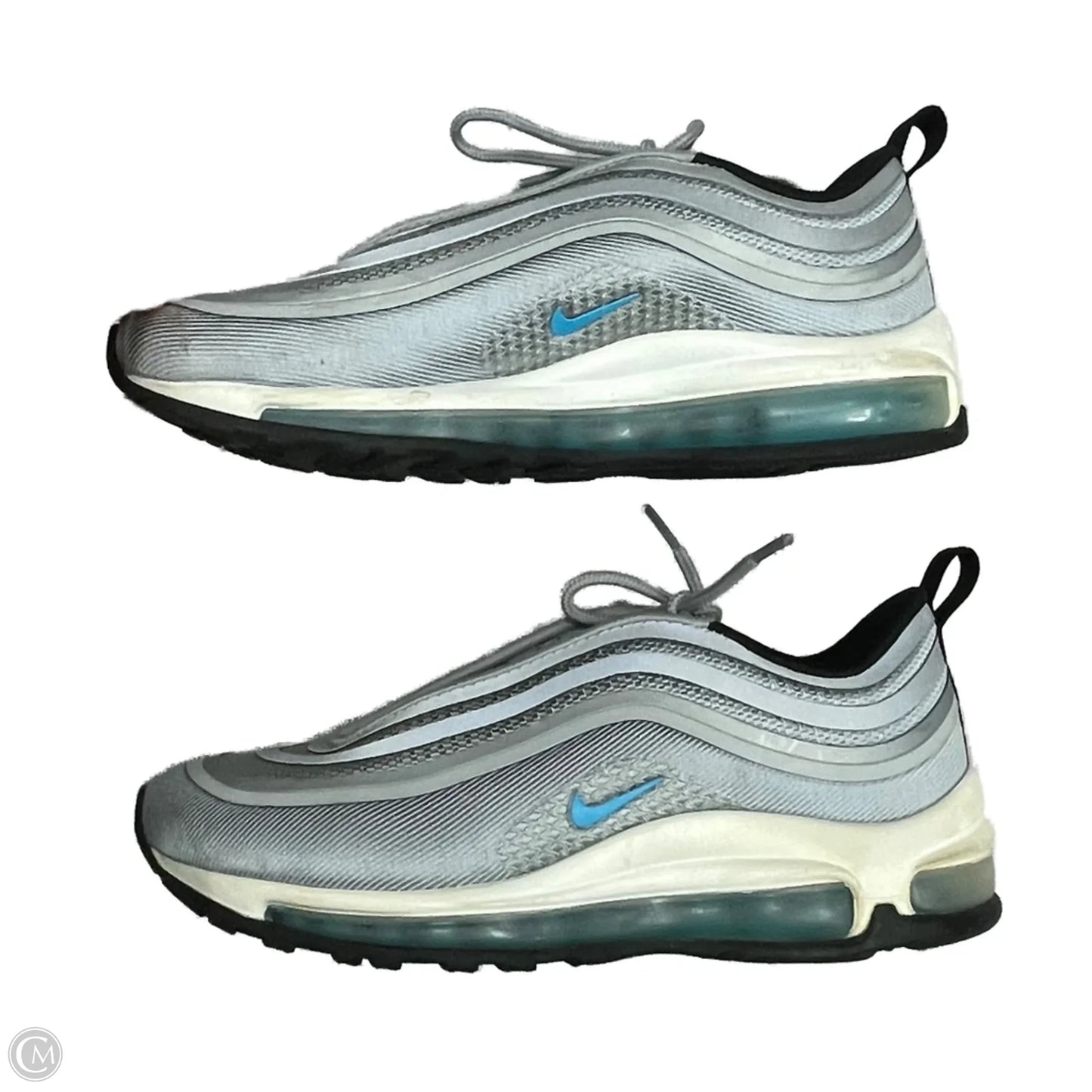 Shoes Athletic By Nike In Silver, Size: 6.5