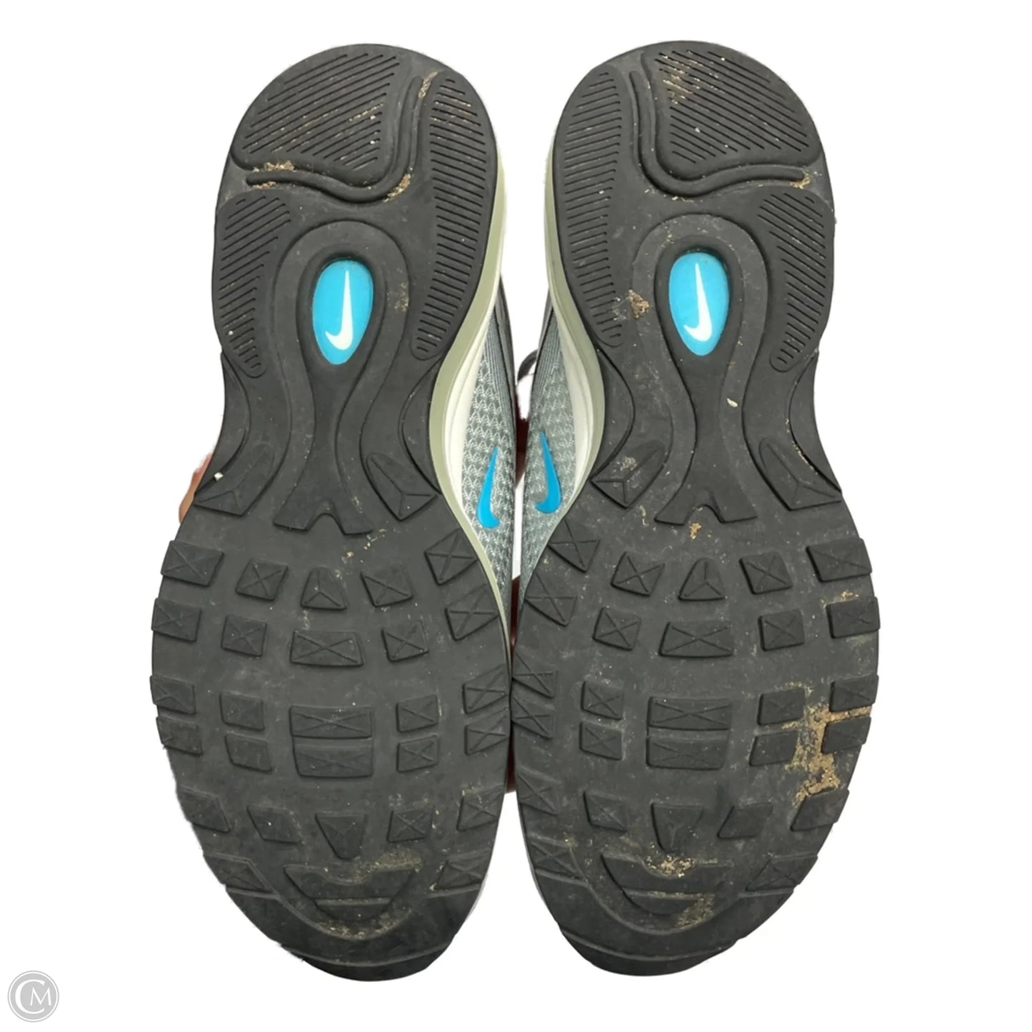 Shoes Athletic By Nike In Silver, Size: 6.5