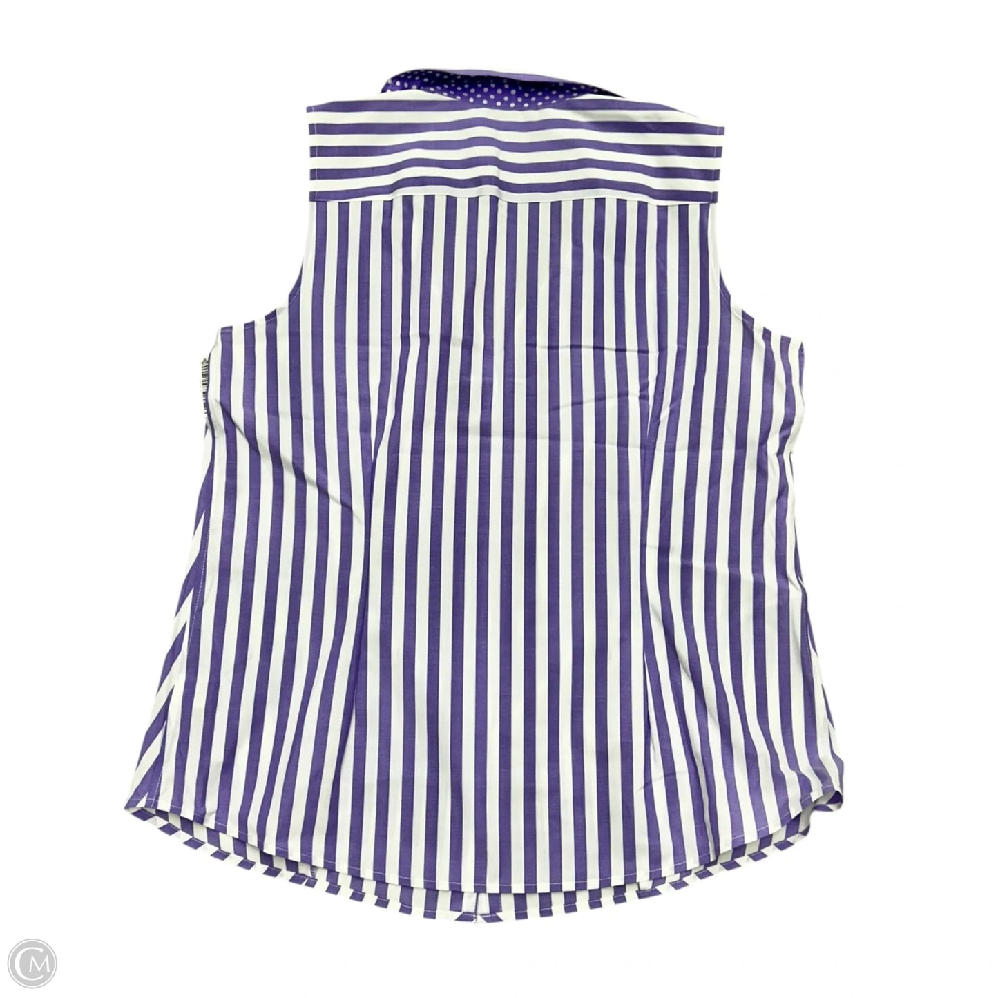 Tank Top By Talbots In Striped Pattern, Size: Xl