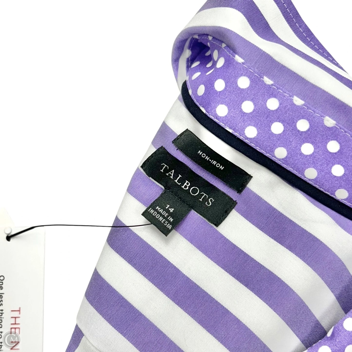 Tank Top By Talbots In Striped Pattern, Size: Xl