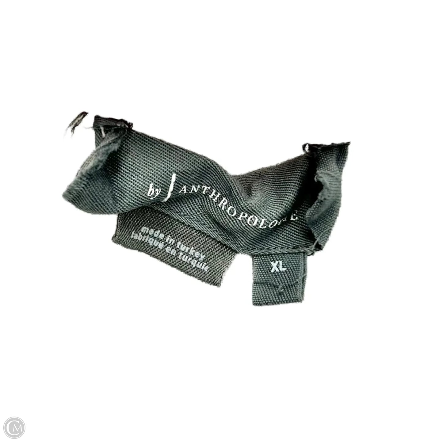 Top Long Sleeve By Anthropologie In Pink & White, Size: Xl