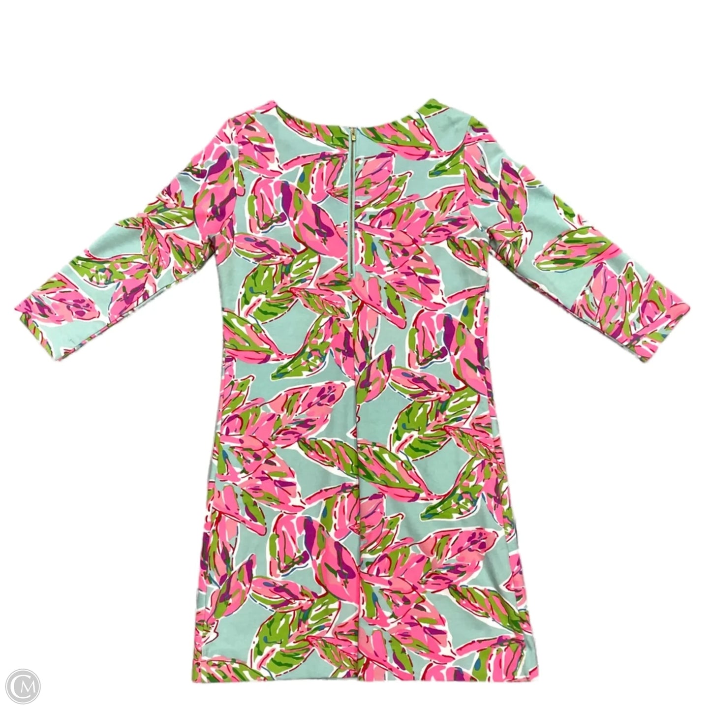 Dress Designer By Lilly Pulitzer In Blue & Pink, Size: M