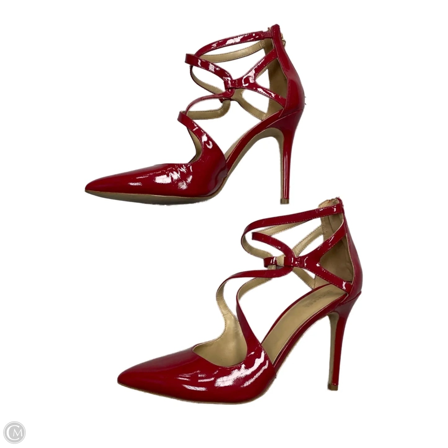 Shoes Heels Stiletto By Michael By Michael Kors In Red, Size: 8