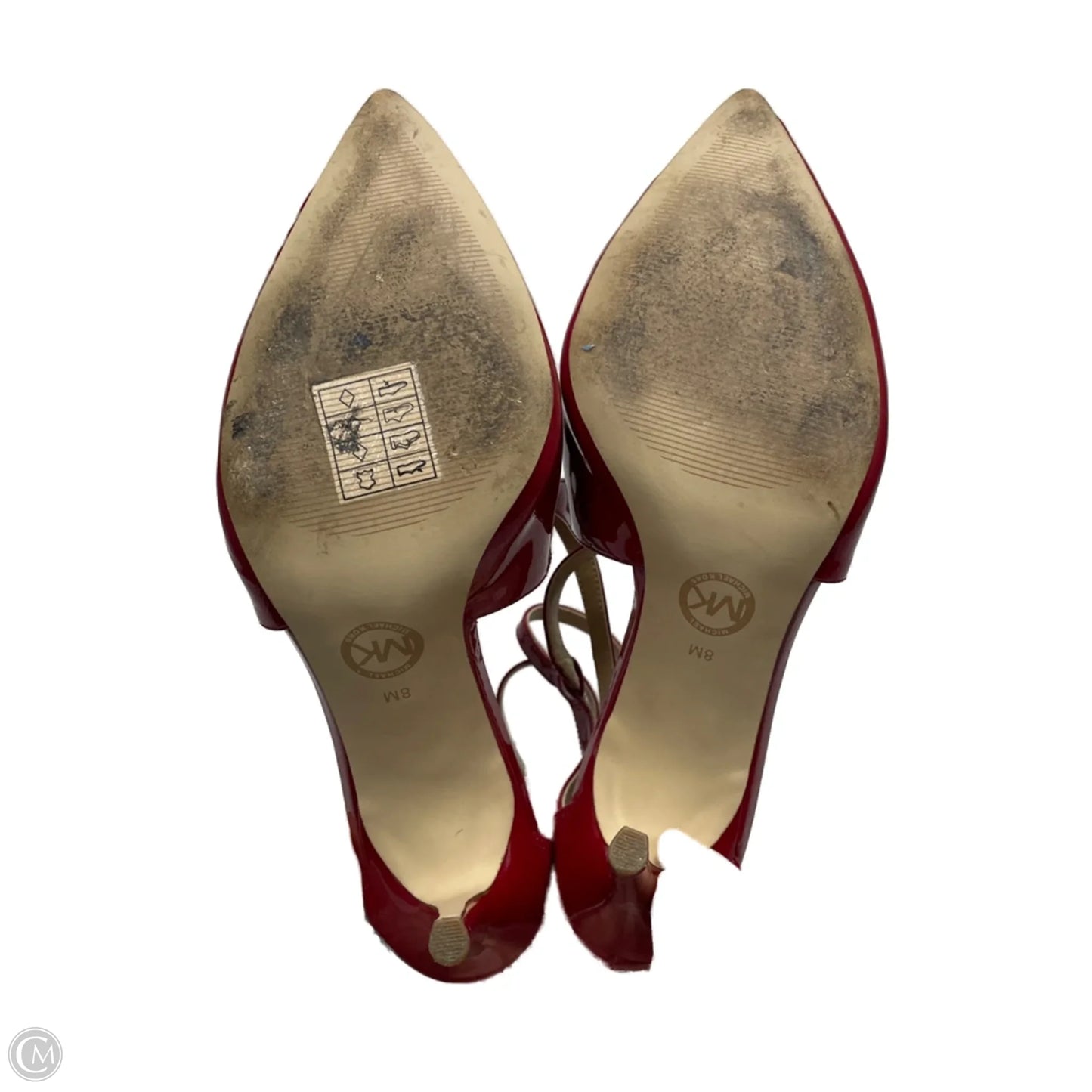 Shoes Heels Stiletto By Michael By Michael Kors In Red, Size: 8