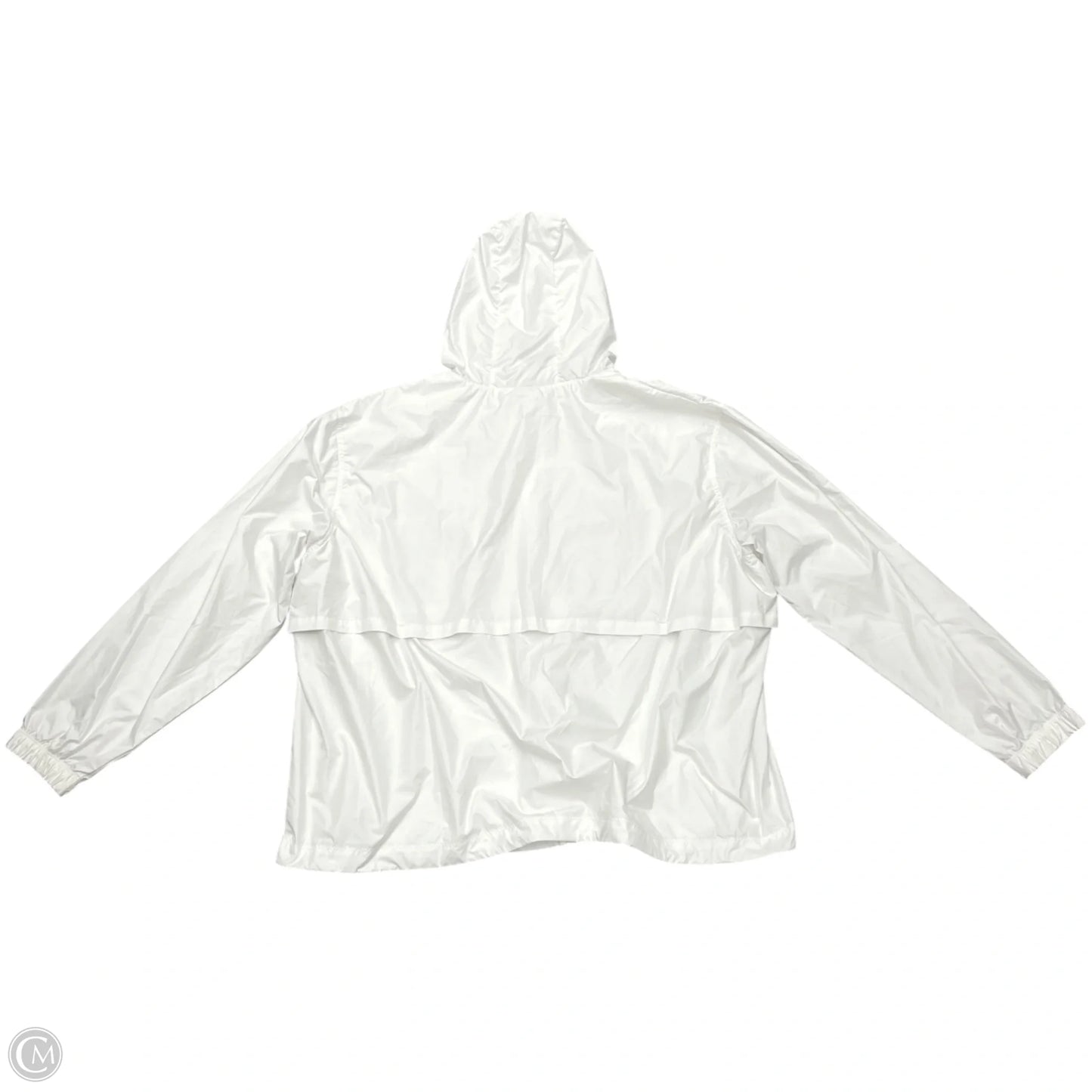 Athletic Jacket By Nike Apparel In White, Size: 2x