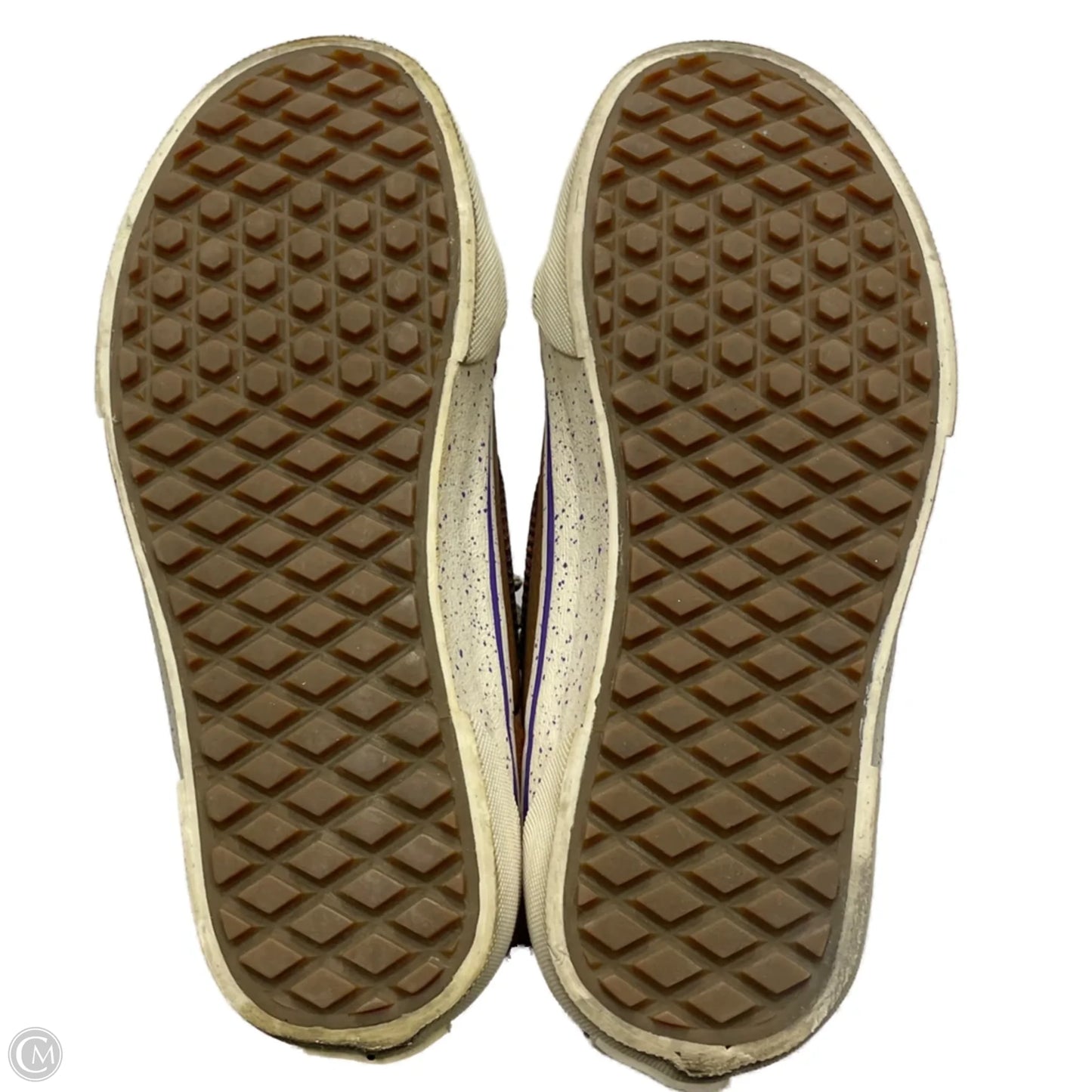 Shoes Sneakers By Vans In Tan, Size: 5