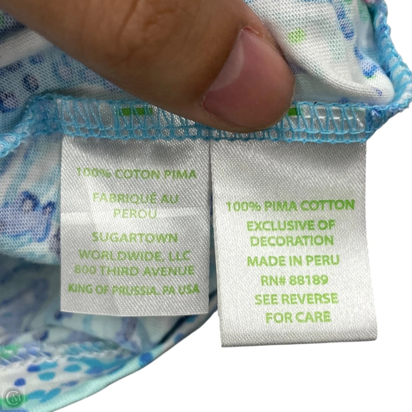 Dress Designer By Lilly Pulitzer In Blue & Pink, Size: Xs