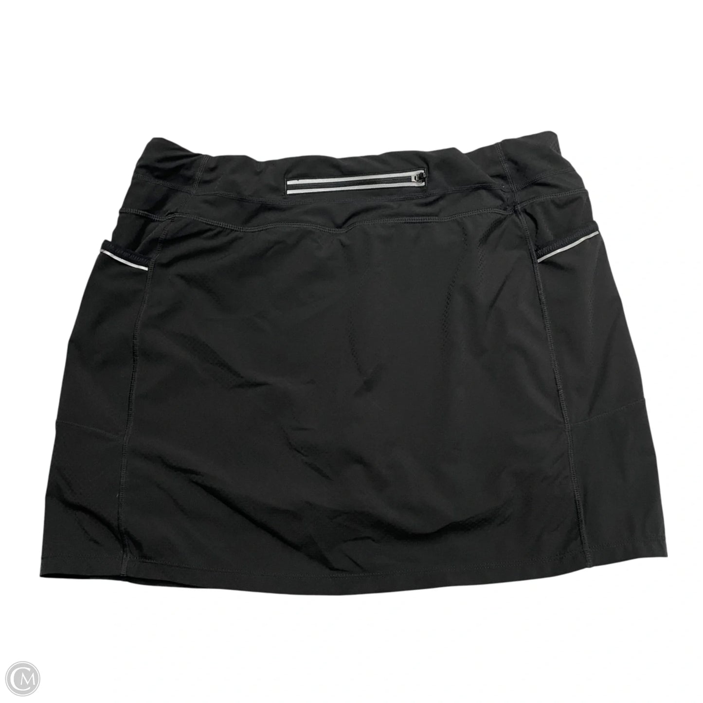 Athletic Skort By Athleta In Black, Size: L