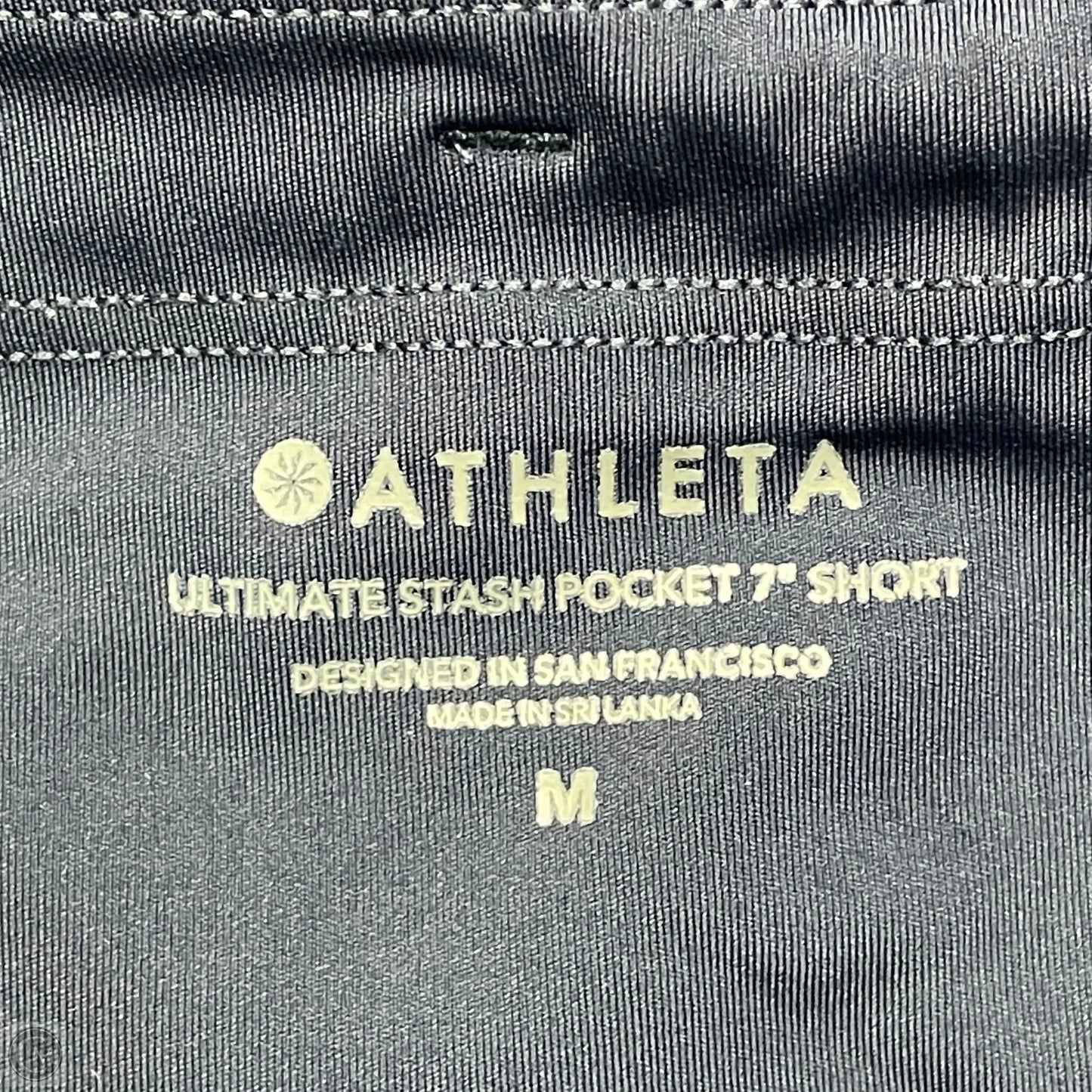 Athletic Shorts By Athleta In Navy, Size: M