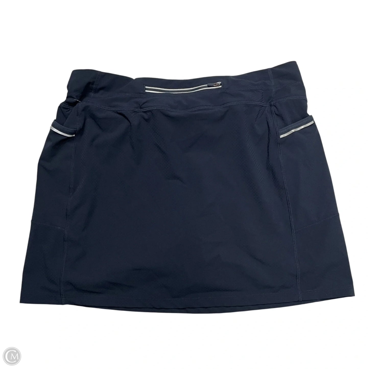 Athletic Skort By Athleta In Navy, Size: L
