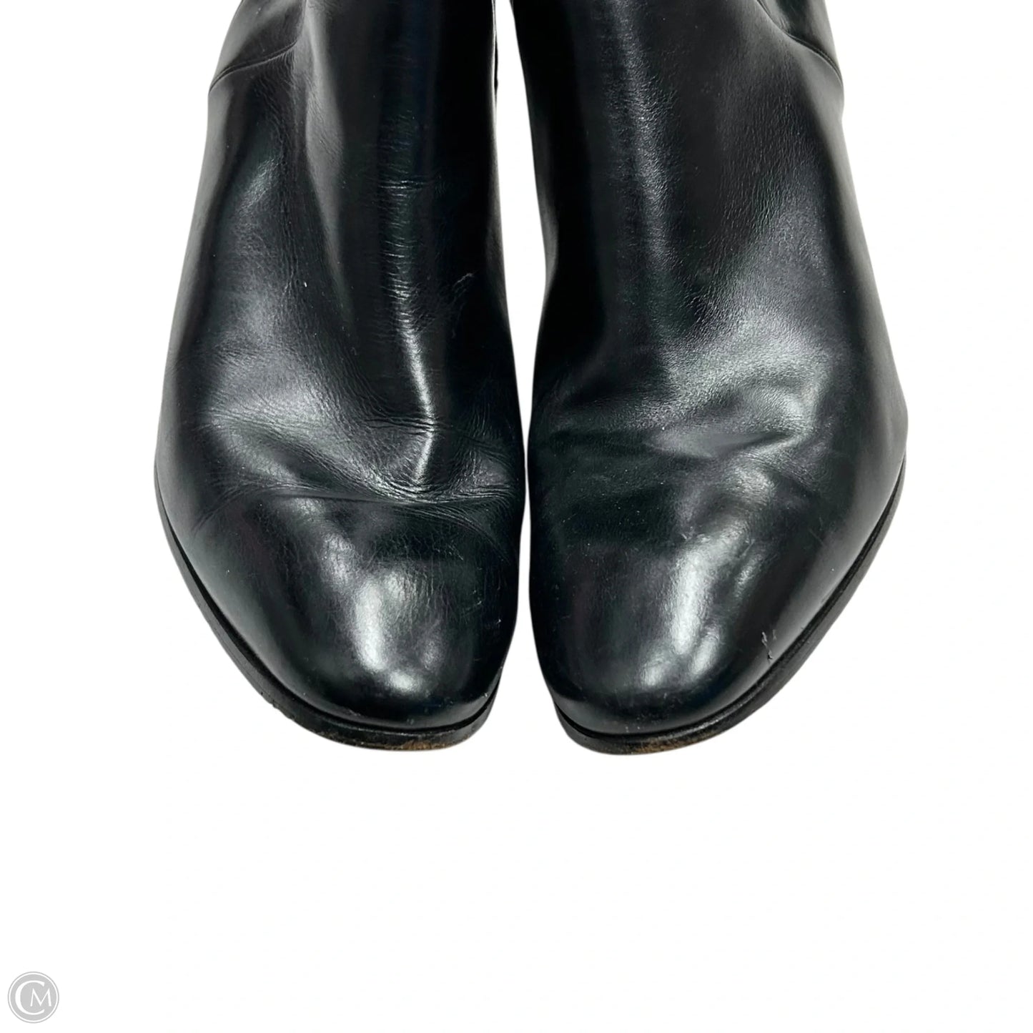 Boots Luxury Designer By Gucci In Black, Size: 7.5
