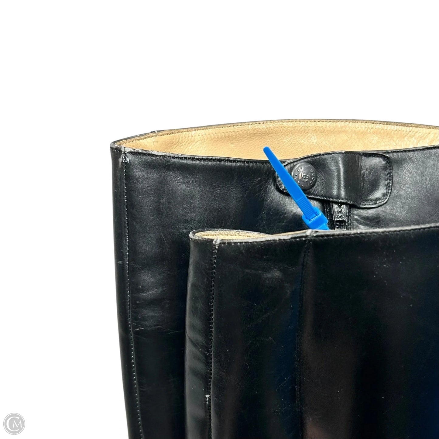 Boots Luxury Designer By Gucci In Black, Size: 7.5