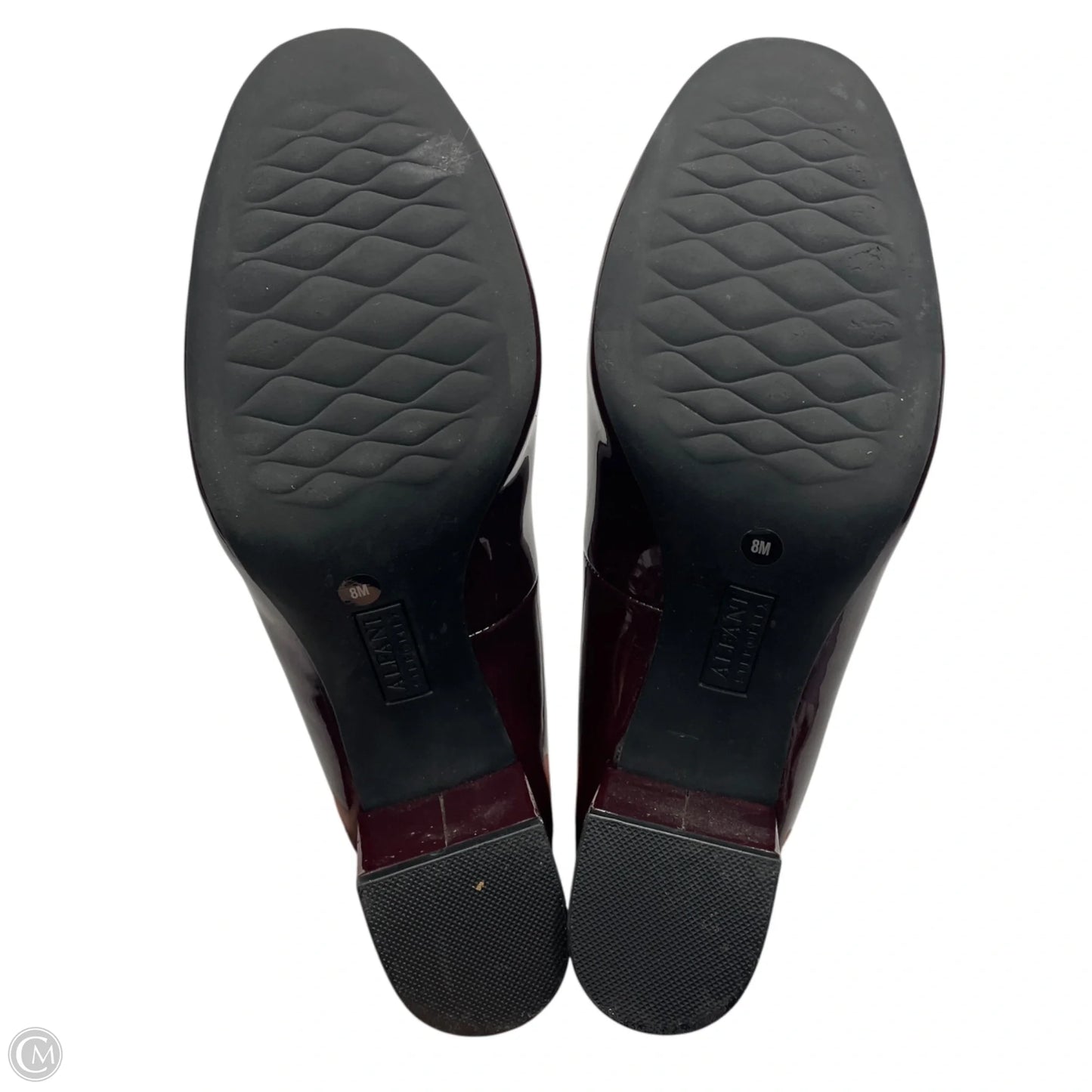 Shoes Heels Block By Alfani In Maroon, Size: 8