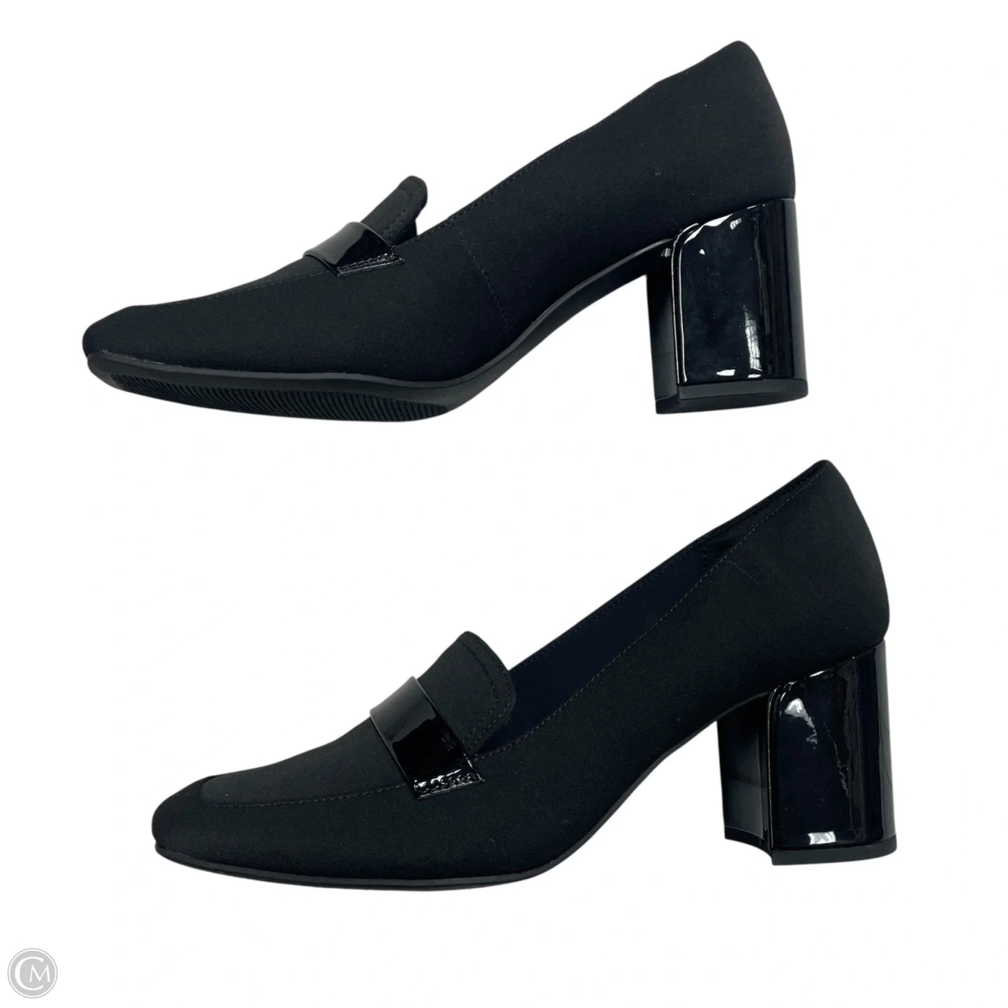 Shoes Heels Block By Anne Klein In Black, Size: 8