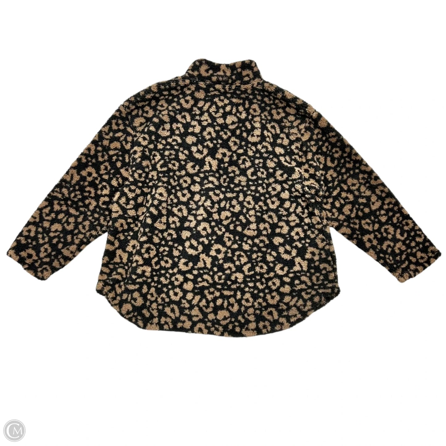 Sweatshirt Collar By Koolaburra By Ugg In Leopard Print, Size: 3x