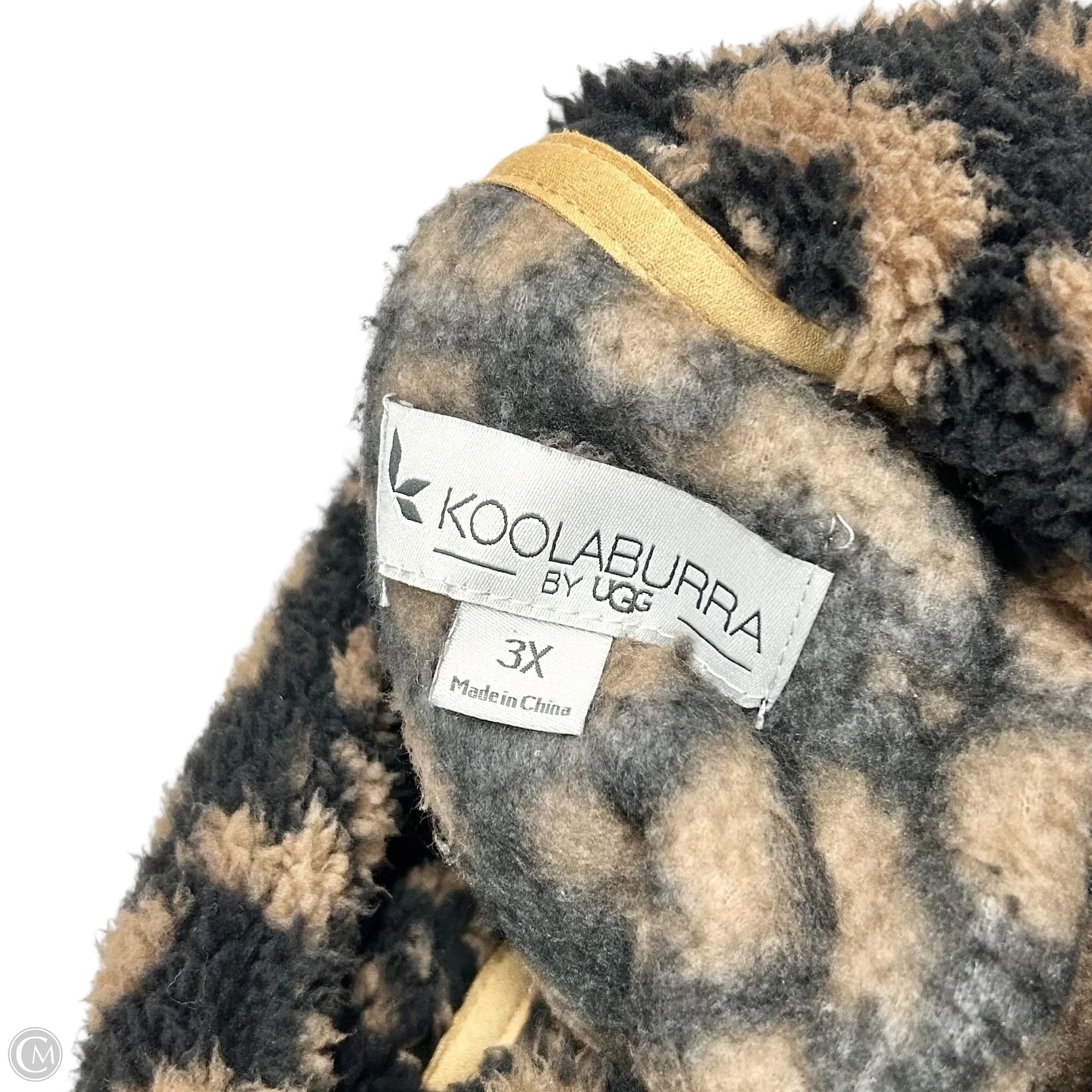 Sweatshirt Collar By Koolaburra By Ugg In Leopard Print, Size: 3x