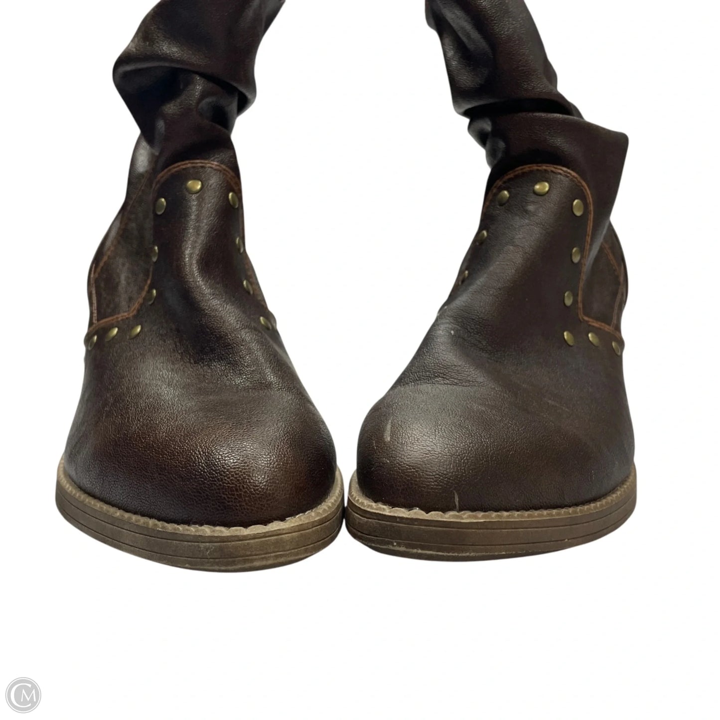 Boots Ankle Heels By Blowfish In Brown, Size: 9