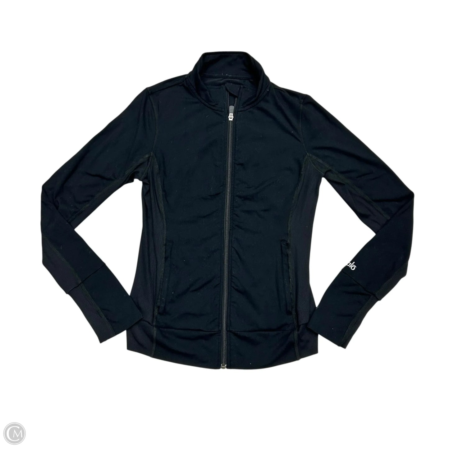 Athletic Jacket By Alo In Black, Size: S