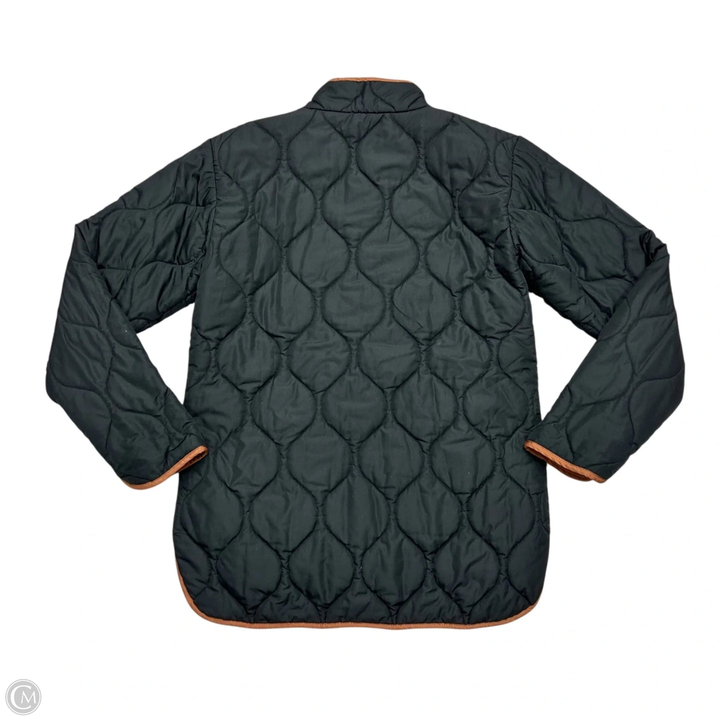 Jacket Puffer & Quilted By Summersalt In Black & Brown, Size: Xs