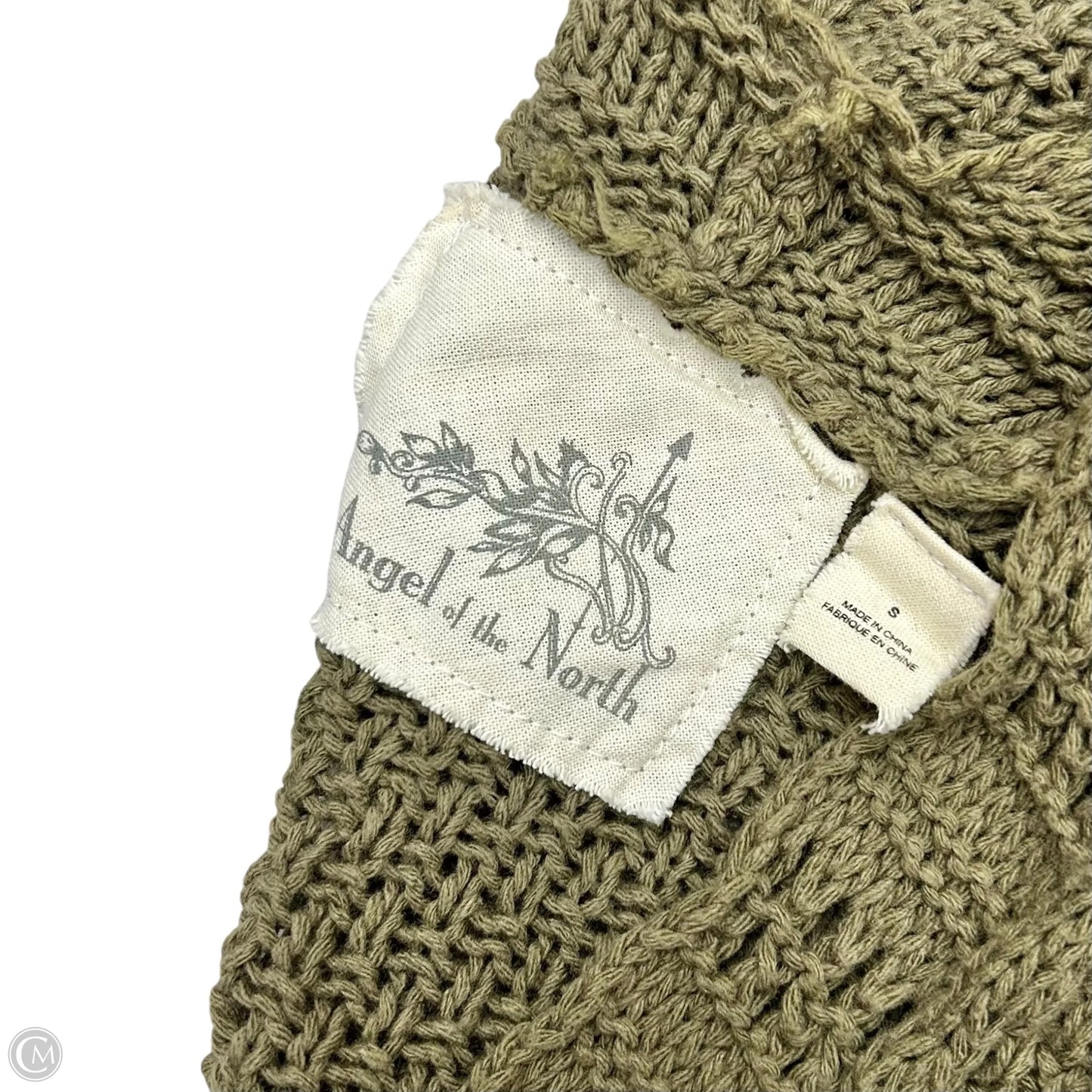 Sweater Cardigan By Angel Of The North In Green, Size: S
