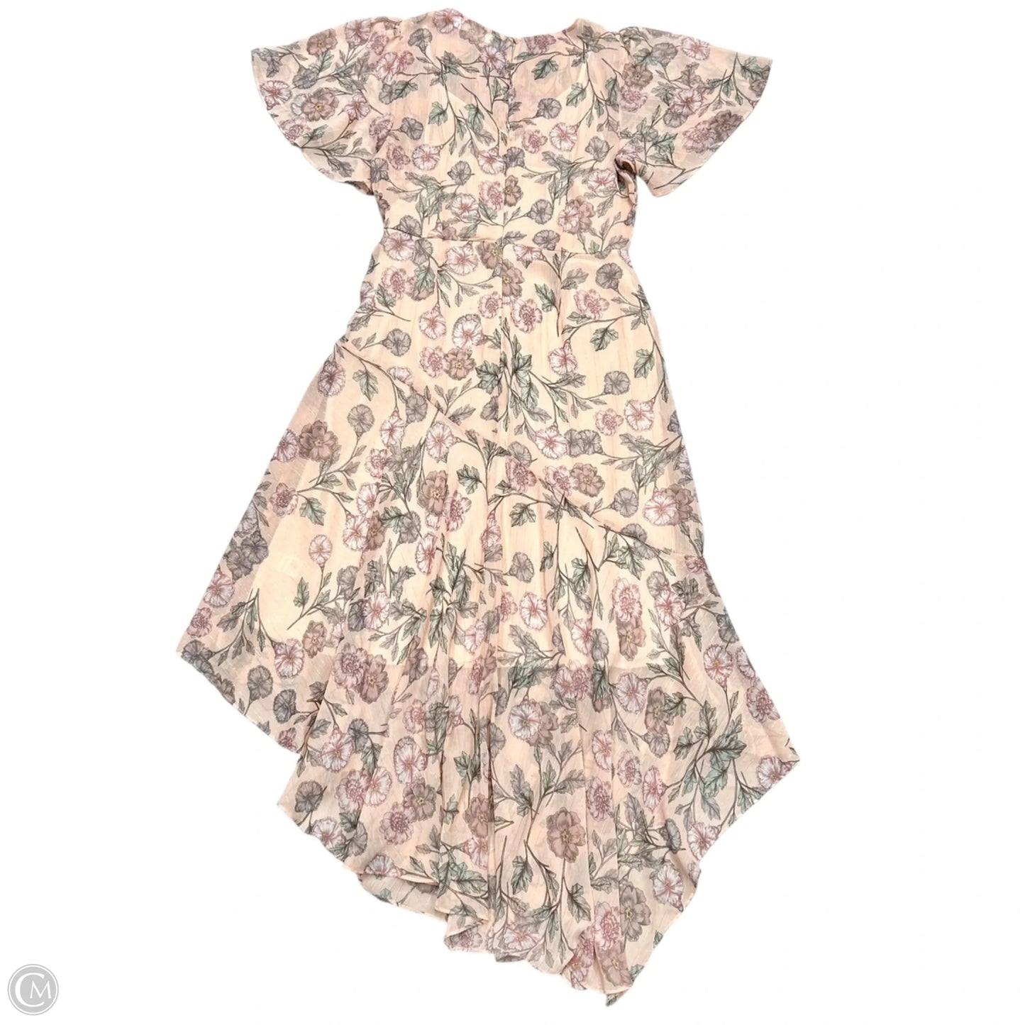 Dress Party Long By Astr In Floral Print, Size: L