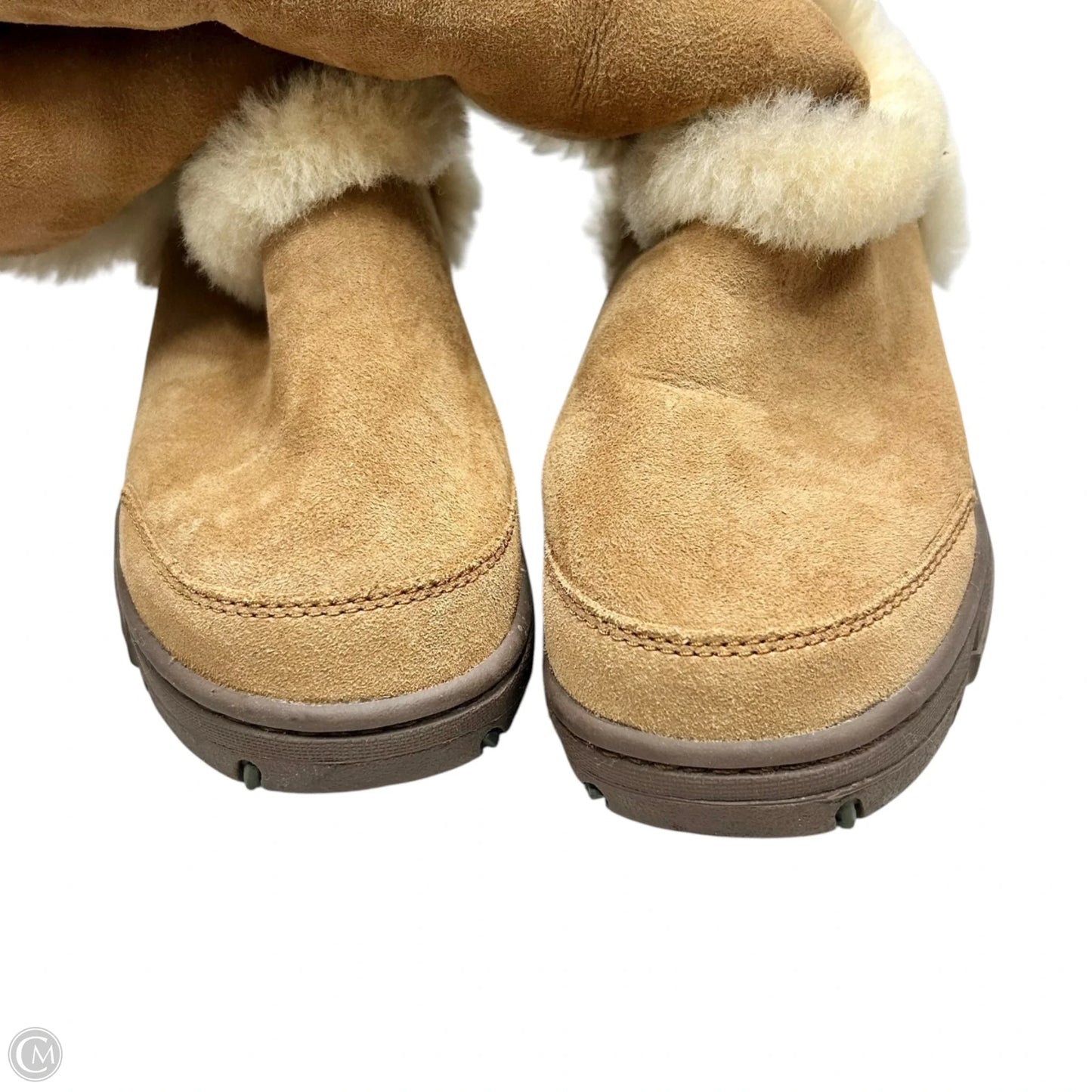 Boots Designer By Ugg In Tan, Size: 7