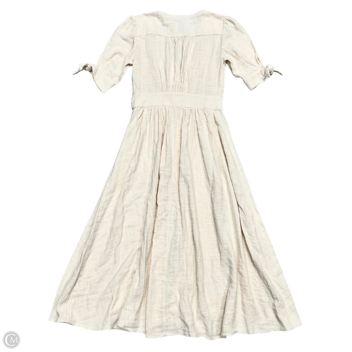 Dress Casual Midi By Free People In Cream, Size: S